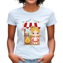 Blusa Feminina Para Festa Junina Camiseta Desenho Junino ideal para quadrilha escola