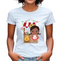 Blusa Feminina Para Festa Junina Camiseta Desenho Junino ideal para quadrilha escola