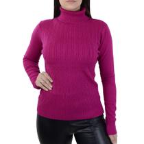 Blusa Feminina Pellini Tricot Rosa Fucsia - GD-96