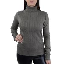 Blusa Feminina Pellini Tricot Verde Militar - GD-96