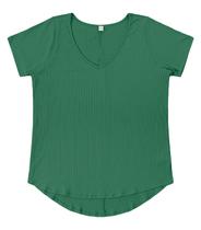 Blusa Feminina Plus Size da Infinita Cor Verde