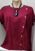 Blusa feminina Plus Size Blusa feminina Plus Size