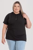 Blusa Feminina Plus Size Malha Bubble Com Capuz - Serena Blusa Feminina Plus Size Malha Bubble Com Capuz - Serena
