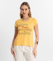 Blusa Feminina Possible Select Amarelo