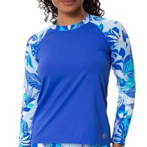 Blusa Feminina Proteção Solar Beach Tennis Praia Piscina Toque Macio Delaé BeachWear