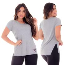 Blusa Feminina PS Comprida Tapa Bumbum Academia Fitness - Click Mais Bonita