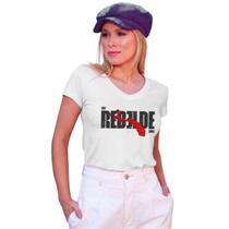 Blusa Feminina Rebelde Banda RBD Tour Brasil Camiseta Fã
