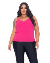 Blusa Feminina Regata Alça Grossa Duna - Z0006 PLUS