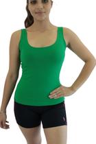 Blusa feminina regata alça larga k2b lisa básica tecido grosso entrego ja
