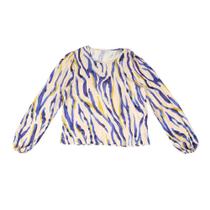 Blusa Feminina Rovitex Estampada Off White