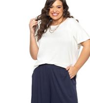 Blusa Feminina Secret Glam Bege - Rovitex Plus Size