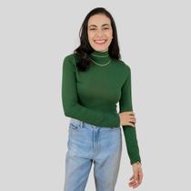 Blusa Feminina segunda pele cacharrel Verde