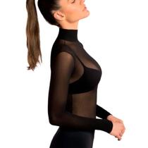 Blusa Feminina Segunda Pele Gola Alta Microfibra Loba