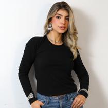 Blusa Feminina Segunda Pele Manga Longa Blusa Feminina Segunda Pele Manga Longa