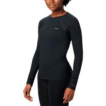 Blusa Feminina Segunda Pele Térmica Midweight II Long Sleeve Baselayer Preto - Columbia