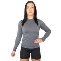 Blusa Feminina Segunda Pele Térmica Peluciada Inverno Frio