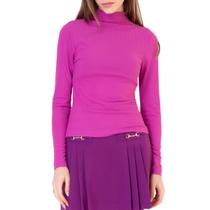 Blusa Feminina Seiki Canelada Fucsia - 53207 Blusa Feminina Seiki Canelada Fucsia - 53207