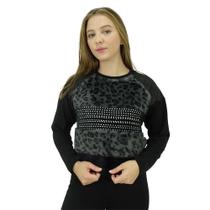 Blusa Feminina Sfigmos com Detalhes em Strass - Elegante e Sofisticada