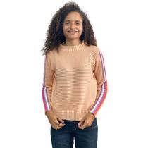 Blusa Feminina Suéter Escocesa Xadrez Tricot Moda Inverno482