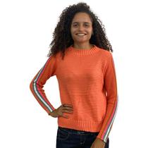 Blusa Feminina Suéter Escocesa Xadrez Tricot Moda Inverno482