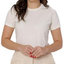 Blusa Feminina T-Shirt Feminina Blusinha Lisa