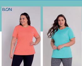 Blusa Feminina Tecnologica emana Plus Size cor coral