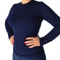Blusa Feminina Térmica Peluciada Manga Longa Segunda Pele Inverno