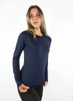 Blusa Feminina Térmica Peluciada Segunda Pele Manga Longa Peluciada Inverno
