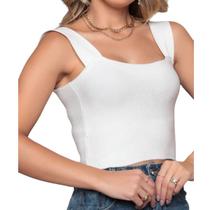 Blusa Feminina Top Liso Cropped Alcinha Moda Modal Lançamento