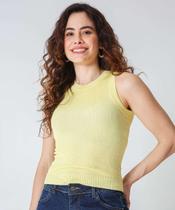 Blusa Feminina Tricô Sem Manga Marisa-16399 Blusa Feminina Tricô Sem Manga Marisa-16399