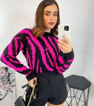 Blusa feminina tricot