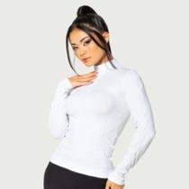 Blusa feminina trifil manga longa gola rolê c04162