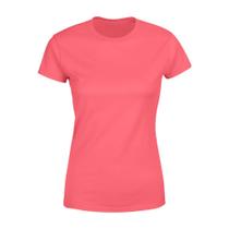Blusa Feminina Tshirt Camiseta Baby Look Gola Redonda Básica Premium Rosa Blusa Feminina Tshirt Camiseta Baby Look Gola Redonda Básica Premium Rosa
