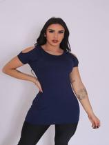 Blusa feminina vest legging tapa bumbum de viscolycra Detalhe abertura no ombro