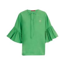 Blusa Feminina Vintage De Verão Solta Casual Com Manga Curta Moda Feminina 2024