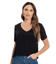 Blusa Feminina Viscose Endless Preto Blusa Feminina Viscose Endless Preto