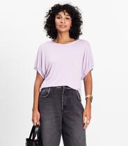 Blusa Feminina Viscose Infinita Cor Roxo Blusa Feminina Viscose Infinita Cor Roxo