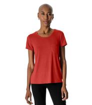 Blusa Feminina Viscotorcion Com Bolso Rovitex Marrom