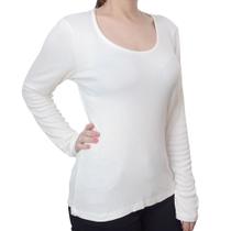 Blusa Feminina Yexx ML Canelada Branco Off - Y52515 Blusa Feminina Yexx ML Canelada Branco Off - Y52515