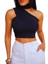 Blusa Feminino Cropped Mula Manca Top Canelada