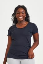 Blusa Fenda Lateral Classic Cajubrasil Preto