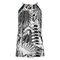 Blusa fila summer feels feminina - bco/pto p