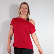 Blusa Fitness Feminina Ombro Só em Dry Fit - Fitmoda