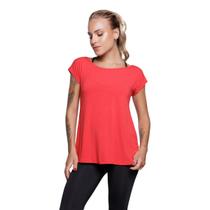 Blusa Fitness Mullet Feminina Tela Vazada Treino