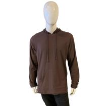 Blusa flame manga longa com capuz Ellus Marrom