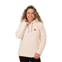 Blusa Fleece Leger Bear Meio Ziper Feminino - Conquista