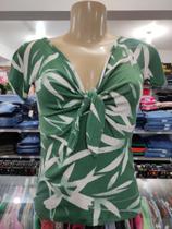 Blusa floriada