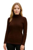 Blusa Frio Canelado Inverno Cacharrel Plus Size Manga Longa
