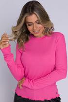 Blusa Fru Fru Rosa Cess - M - Rosa