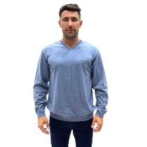 Blusa gdom plus size lã tricot básica masculina
